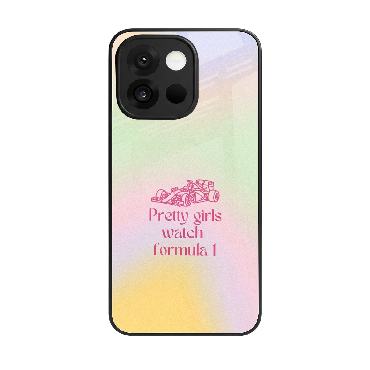 Race Chic back phone cover | glass case for oneplus 13s