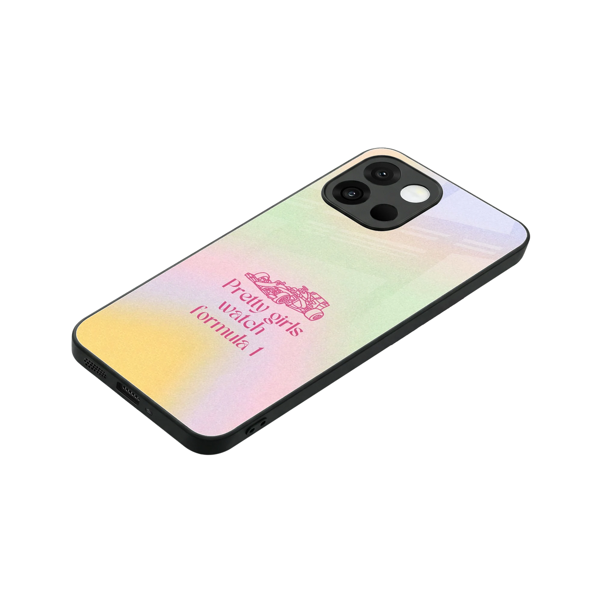 Race Chic stylish phone case for oneplus 13s | glossy glass and slim fit