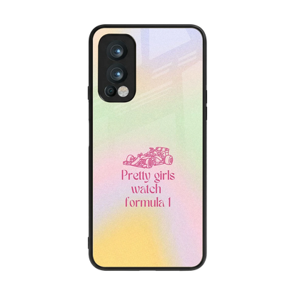 Race Chic back phone cover | glass case for oneplus nord 2