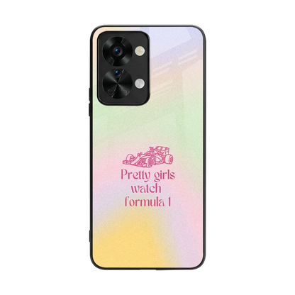 Race Chic back phone cover | glass case for oneplus nord 2t