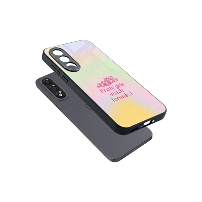 Race Chic sleek oneplus nord 5 cover with tempered glass back and TPU edges