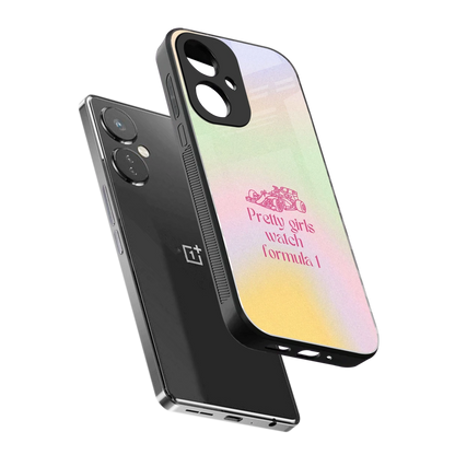Race Chic sleek oneplus nord ce 3 cover with tempered glass back and TPU edges