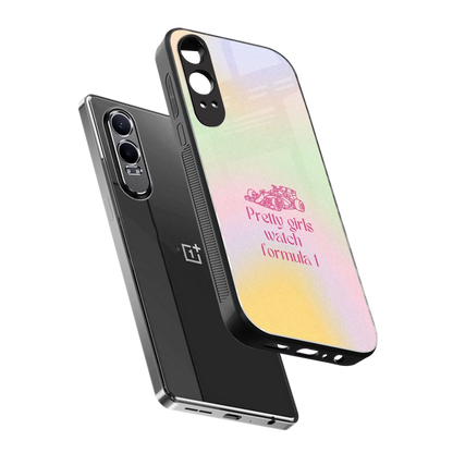 Race Chic sleek oneplus nord ce 4 lite cover with tempered glass back and TPU edges