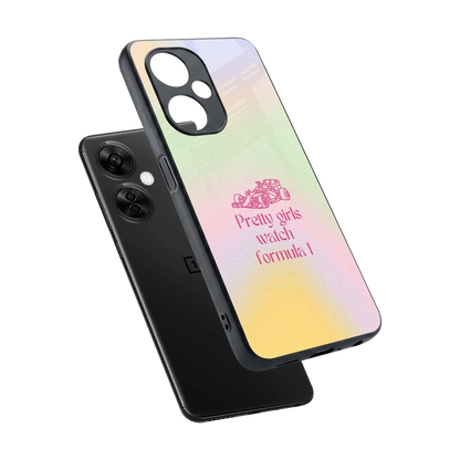 Race Chic sleek oneplus nord ce 3 lite cover with tempered glass back and TPU edges