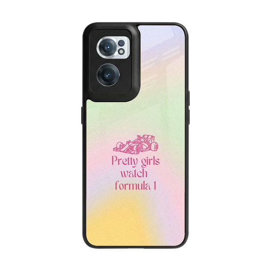 Race Chic back phone cover | glass case for oneplus nord ce 2