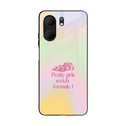 Race Chic back phone cover | glass case for oppo a5x 5g