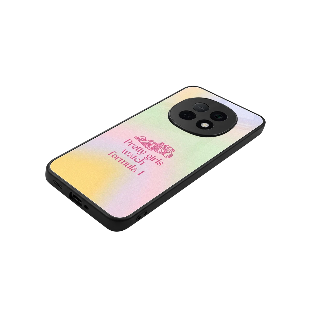 Race Chic stylish phone case for oppo f29 pro 5g | glossy glass and slim fit