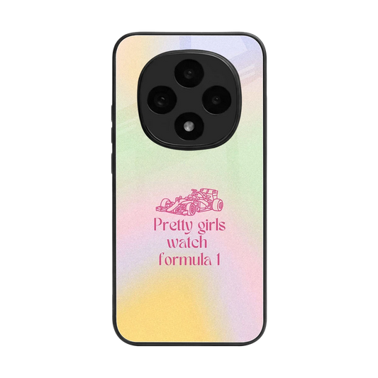 Race Chic back phone cover | glass case for oppo f31 pro 5g