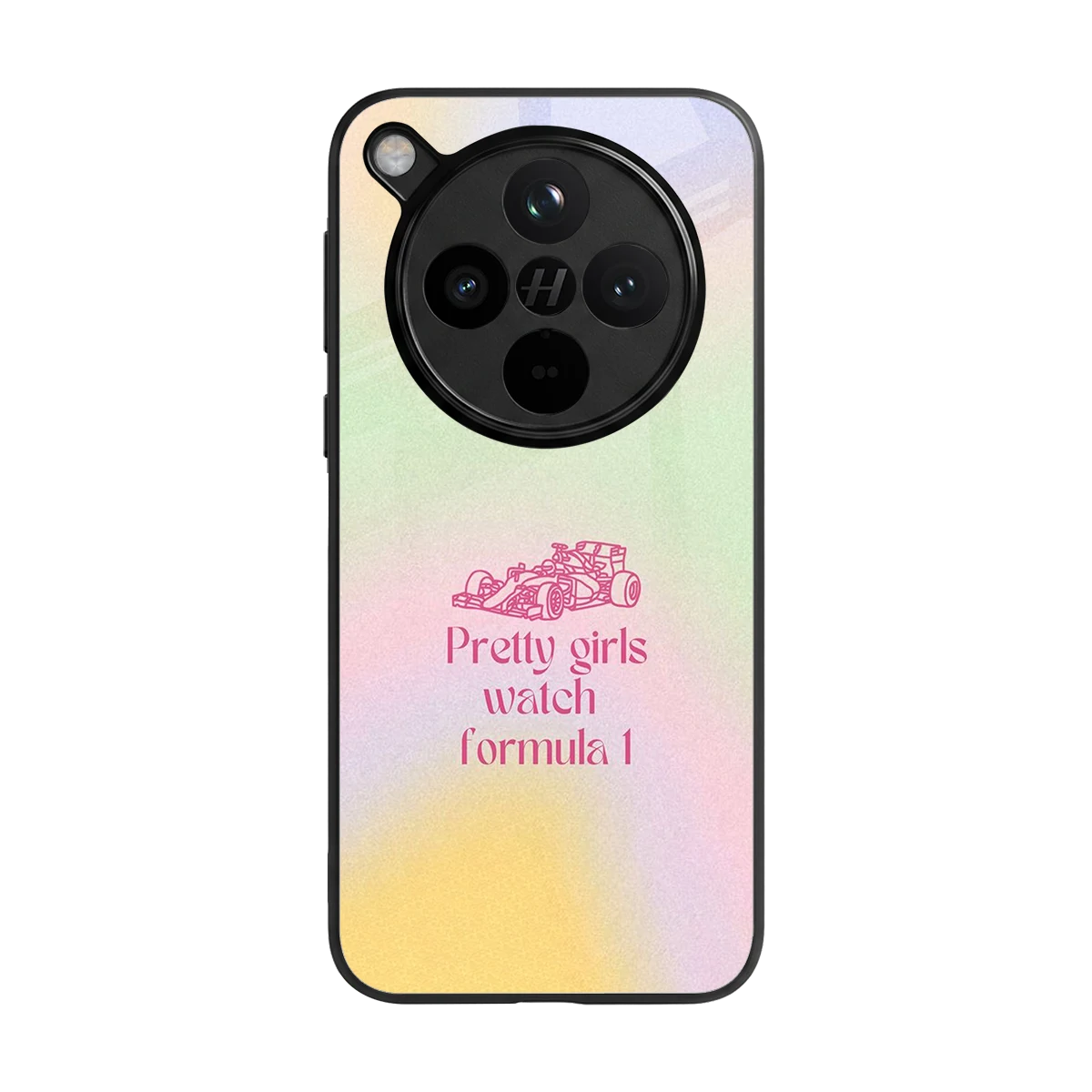 Race Chic back phone cover | glass case for oppo find x8