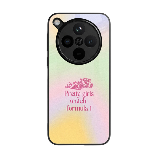 Race Chic back phone cover | glass case for oppo find x8