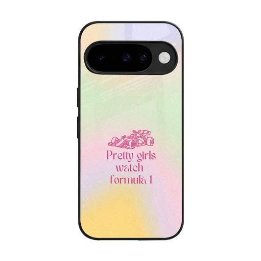 Race Chic back phone cover | glass case for google pixel 10