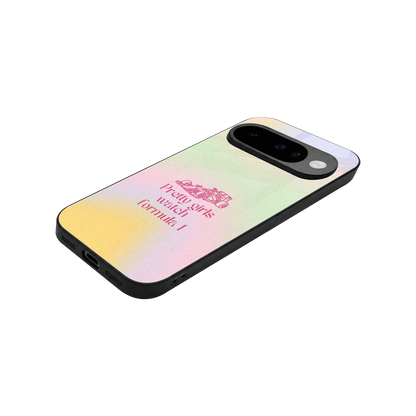 Race Chic stylish phone case for google pixel 10 | glossy glass and slim fit