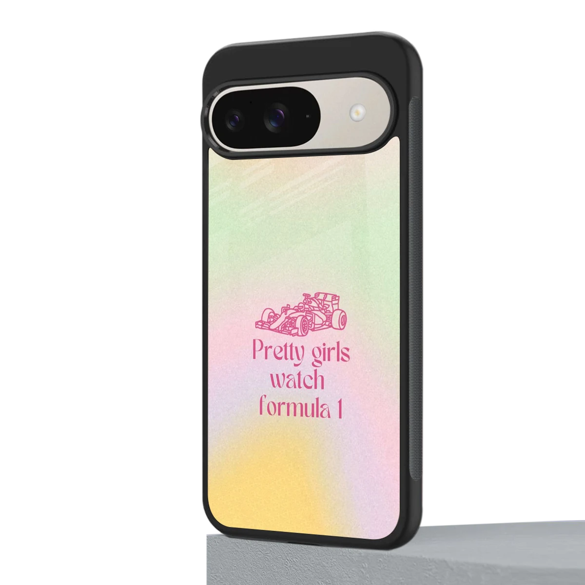 Race Chic google pixel 9 mobile cover | shockproof glass phone case
