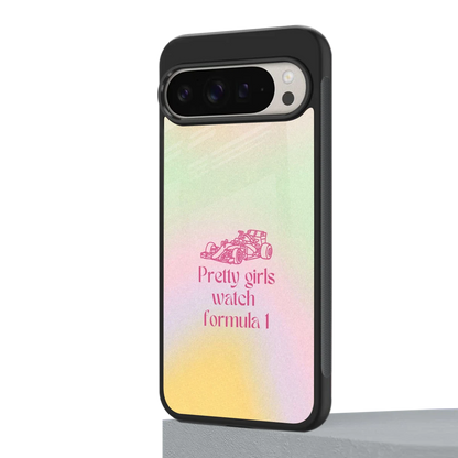 Race Chic google pixel 9 pro mobile cover | shockproof glass phone case