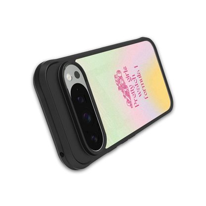 Race Chic stylish phone case for google pixel 9 pro xl | glossy glass and slim fit