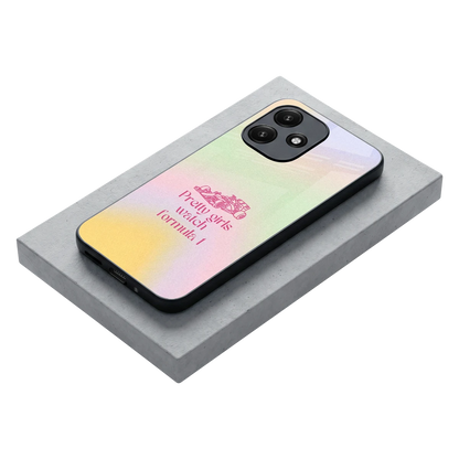 Race Chic stylish phone case for redmi 12 5g | glossy glass and slim fit