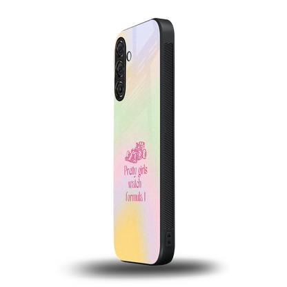 Race Chic samsung galaxy a55 5g mobile cover | shockproof glass phone case