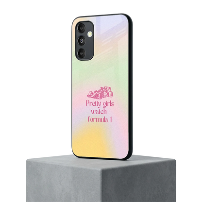 Race Chic samsung galaxy m14 5g mobile cover | shockproof glass phone case