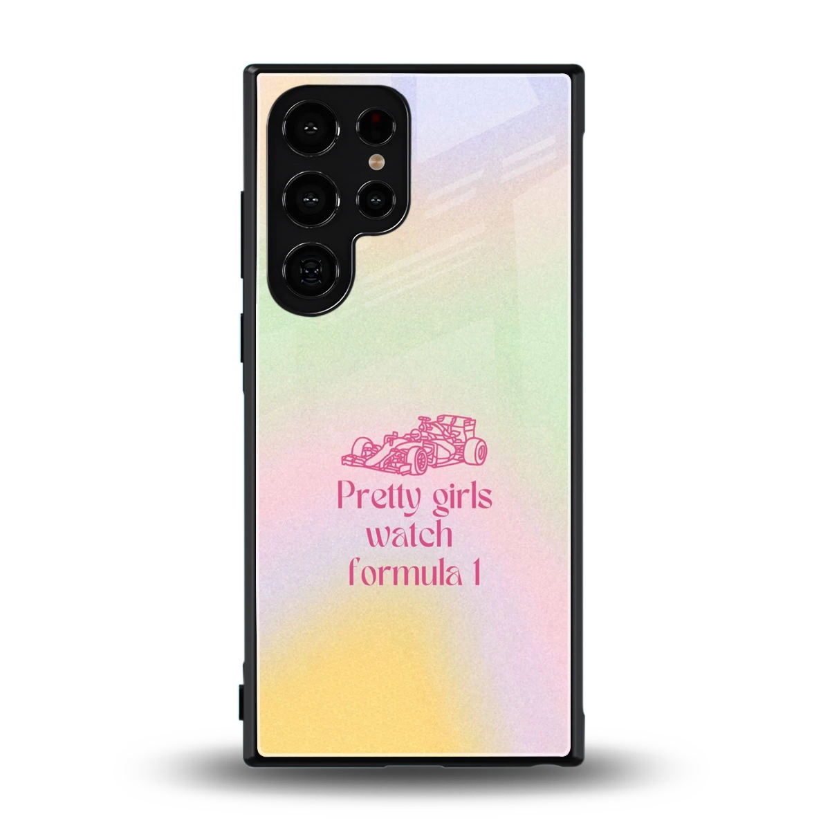 Race Chic back phone cover | glass case for samsung galaxy s24 ultra