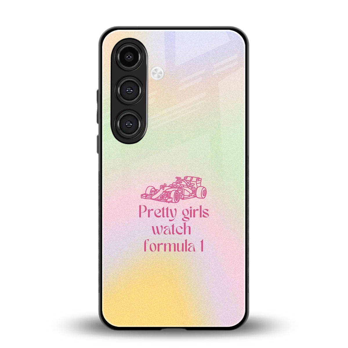 Race Chic back phone cover | glass case for samsung galaxy s25