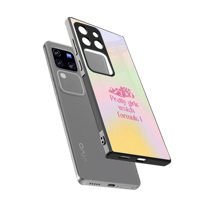 Race Chic sleekvivo v30 pro cover with tempered glass back and TPU edges