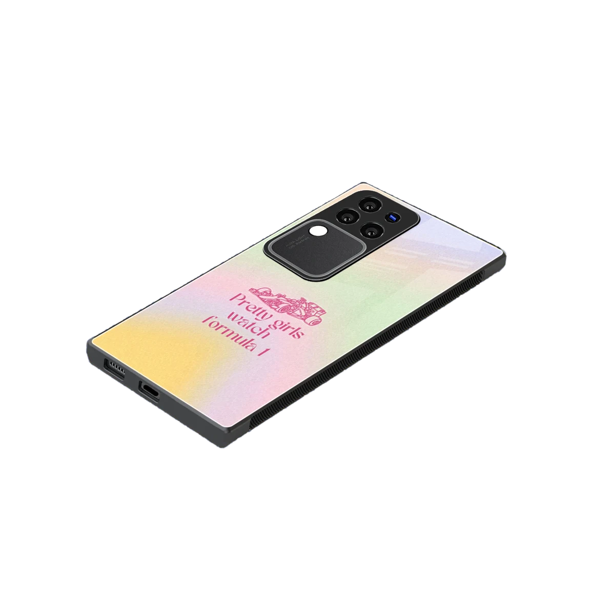 Race Chic stylish phone case forvivo v30 pro | glossy glass and slim fit