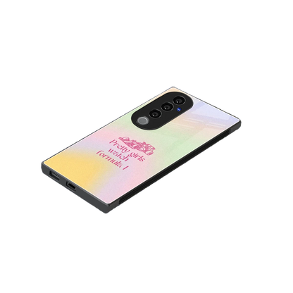 Race Chic stylish phone case for vivo v40 pro | glossy glass and slim fit