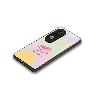 Race Chic stylish phone case for vivo v40e | glossy glass and slim fit