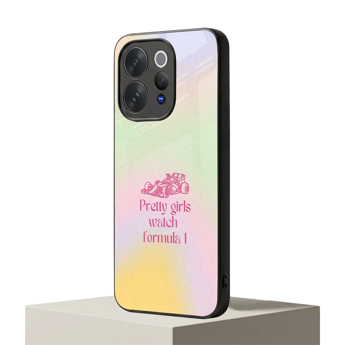 Race Chic vivo v70 elite mobile cover | shockproof glass phone case