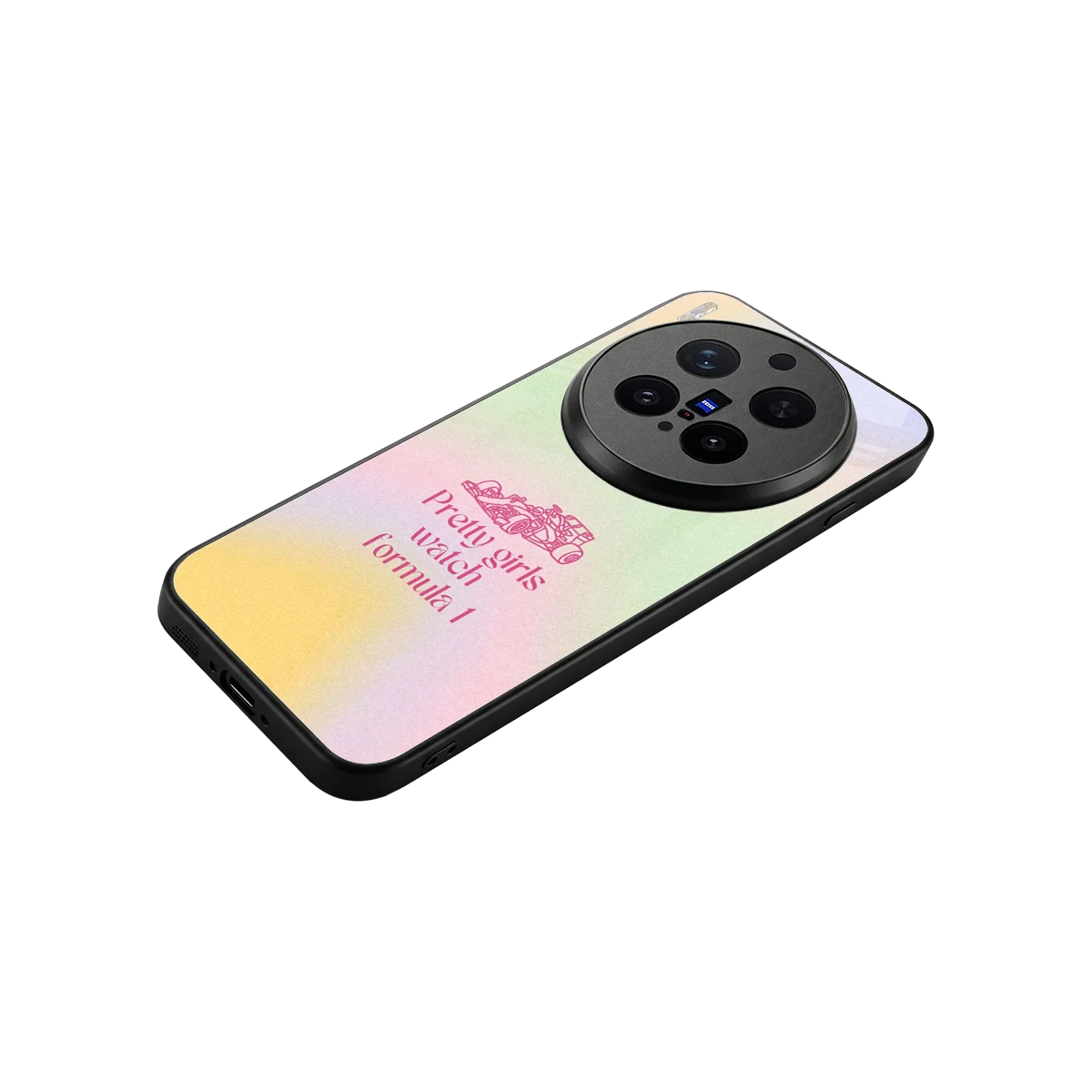 Race Chic stylish phone case for vivo x300 pro | glossy glass and slim fit