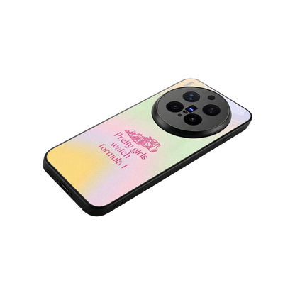 Race Chic stylish phone case for vivo x300 pro | glossy glass and slim fit