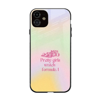 Race Chic back phone cover | glass case for iphone 12