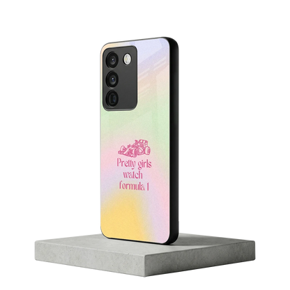Race Chic vivo y200 5g mobile cover | shockproof glass phone case