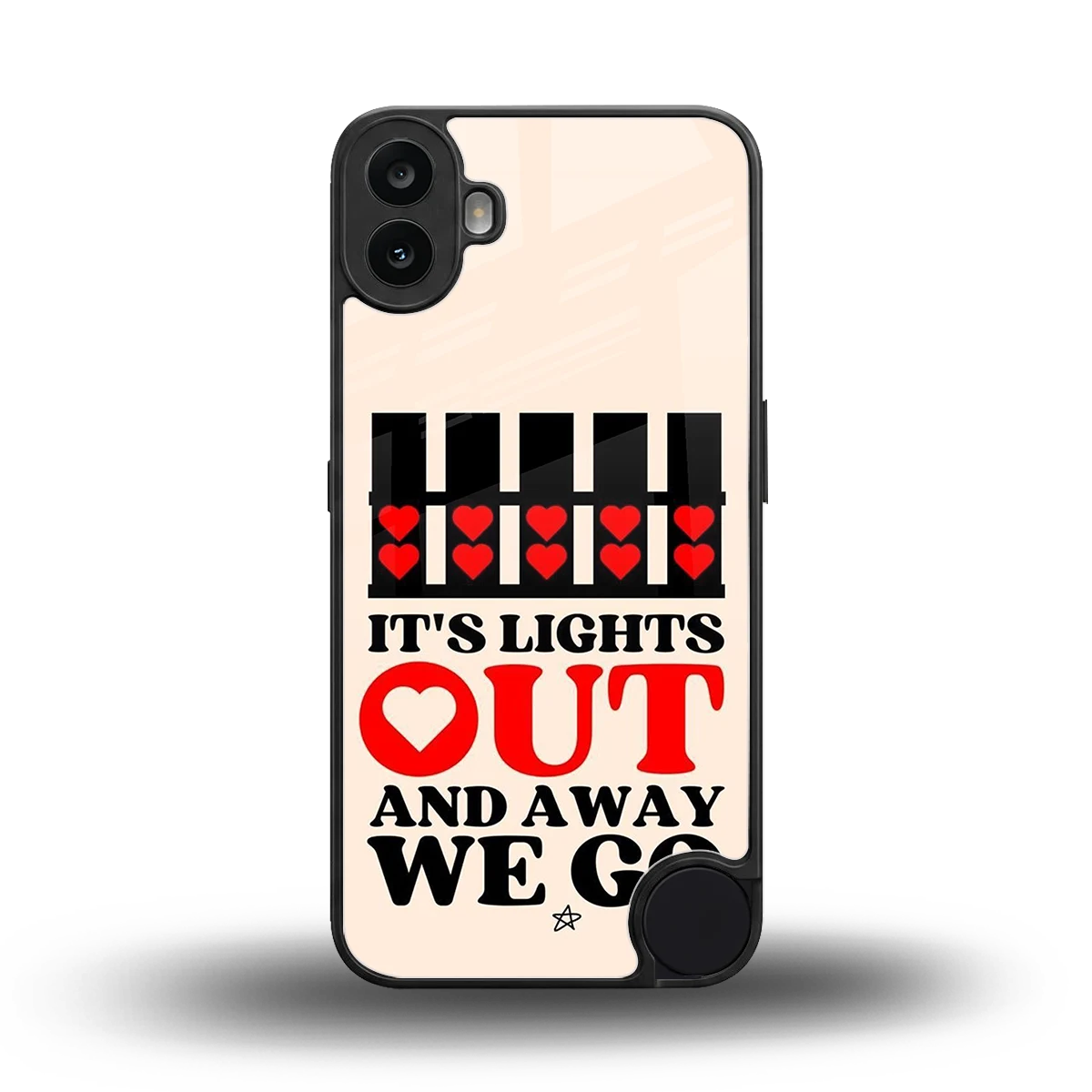 Racer Spirit back phone cover | glass case for cmf nothing phone 1