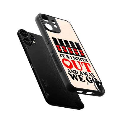 Racer Spirit sleek cmf nothing phone 2 pro cover with tempered glass back and TPU edges