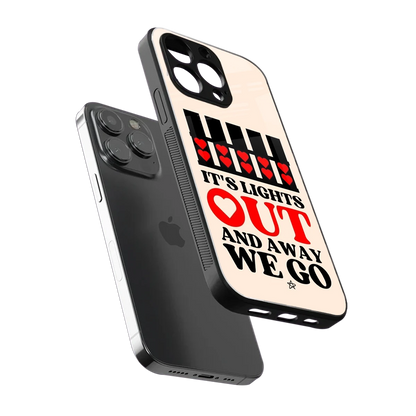 Racer Spirit sleek iphone 14 pro cover with tempered glass back and TPU edges