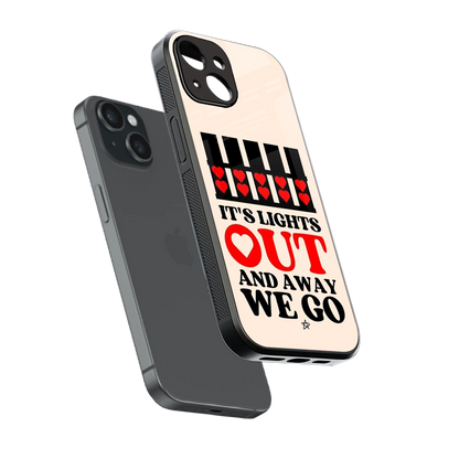 Racer Spirit sleek iphone 13 cover with tempered glass back and TPU edges