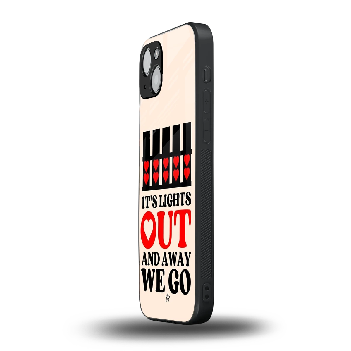 Racer Spirit iphone 14 plus mobile cover | shockproof glass phone case