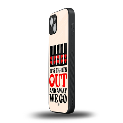 Racer Spirit iphone 14 plus mobile cover | shockproof glass phone case