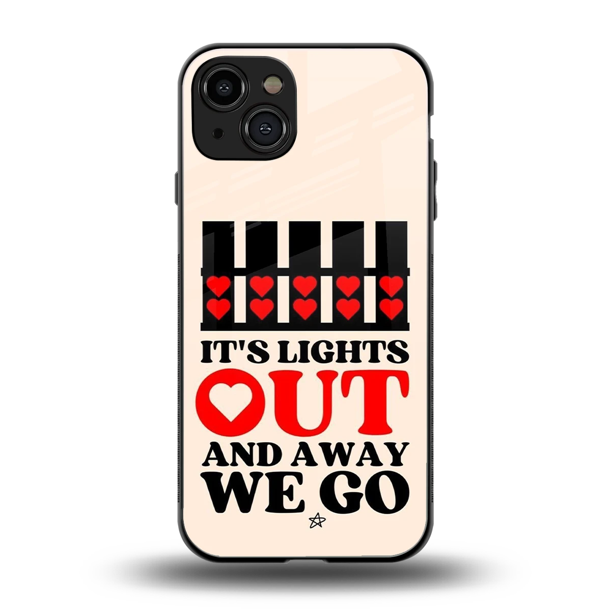 Racer Spirit back phone cover | glass case for iphone 15