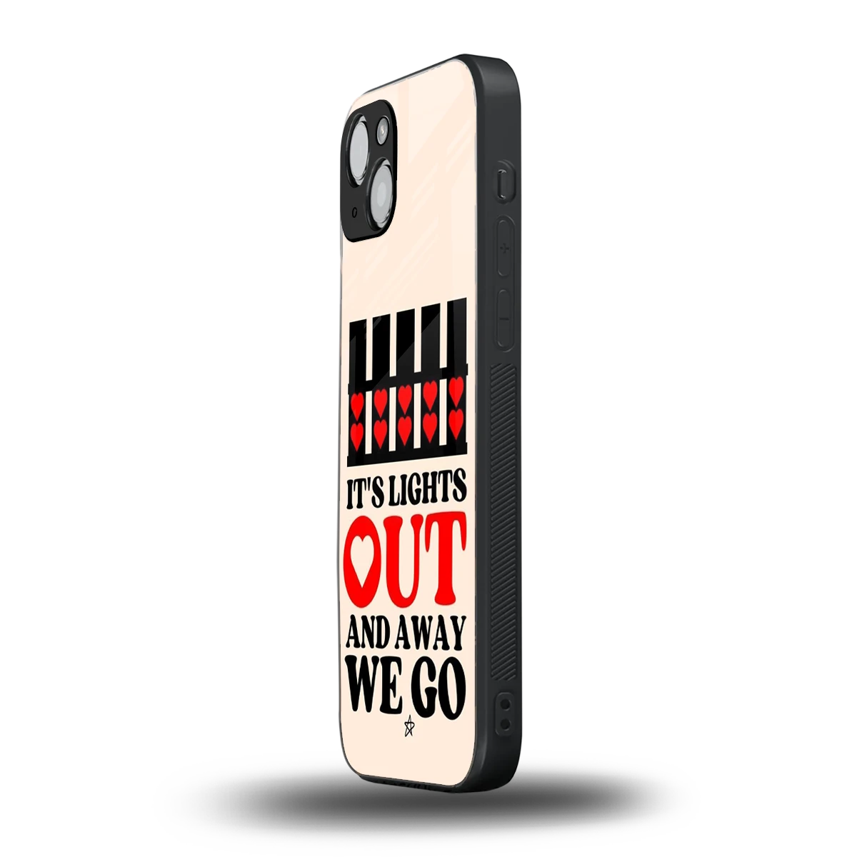 Racer Spirit iphone 15 mobile cover | shockproof glass phone case