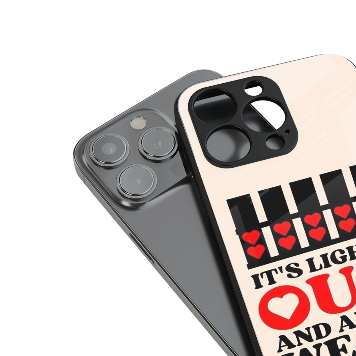 Racer Spirit stylish phone case for iphone 15 pro | glossy glass and slim fit