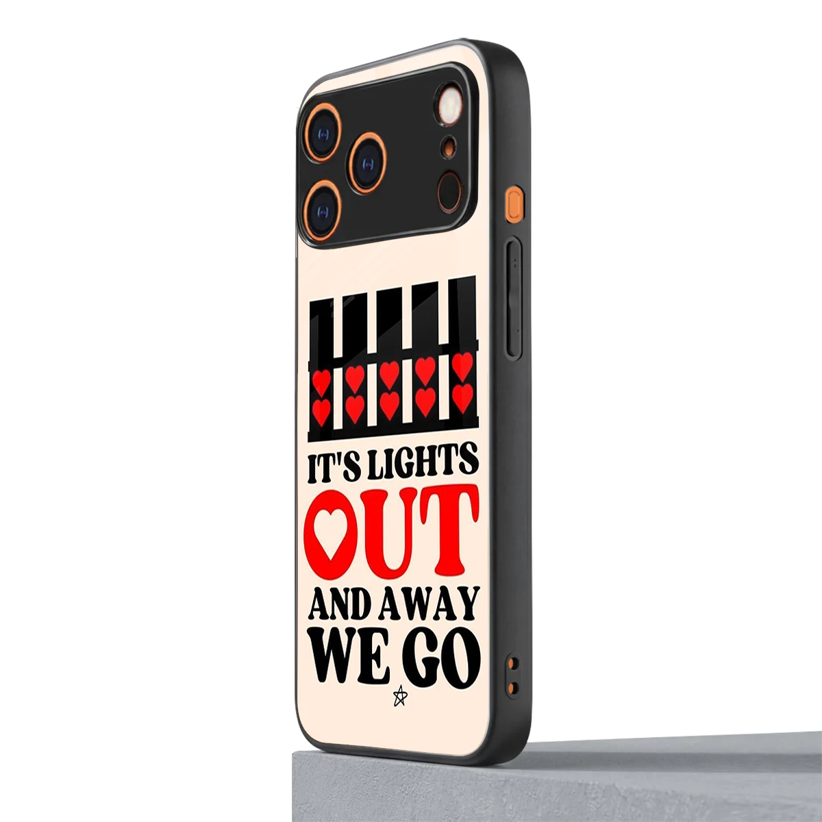 Racer Spirit iphone 17 pro max mobile cover | shockproof glass phone case
