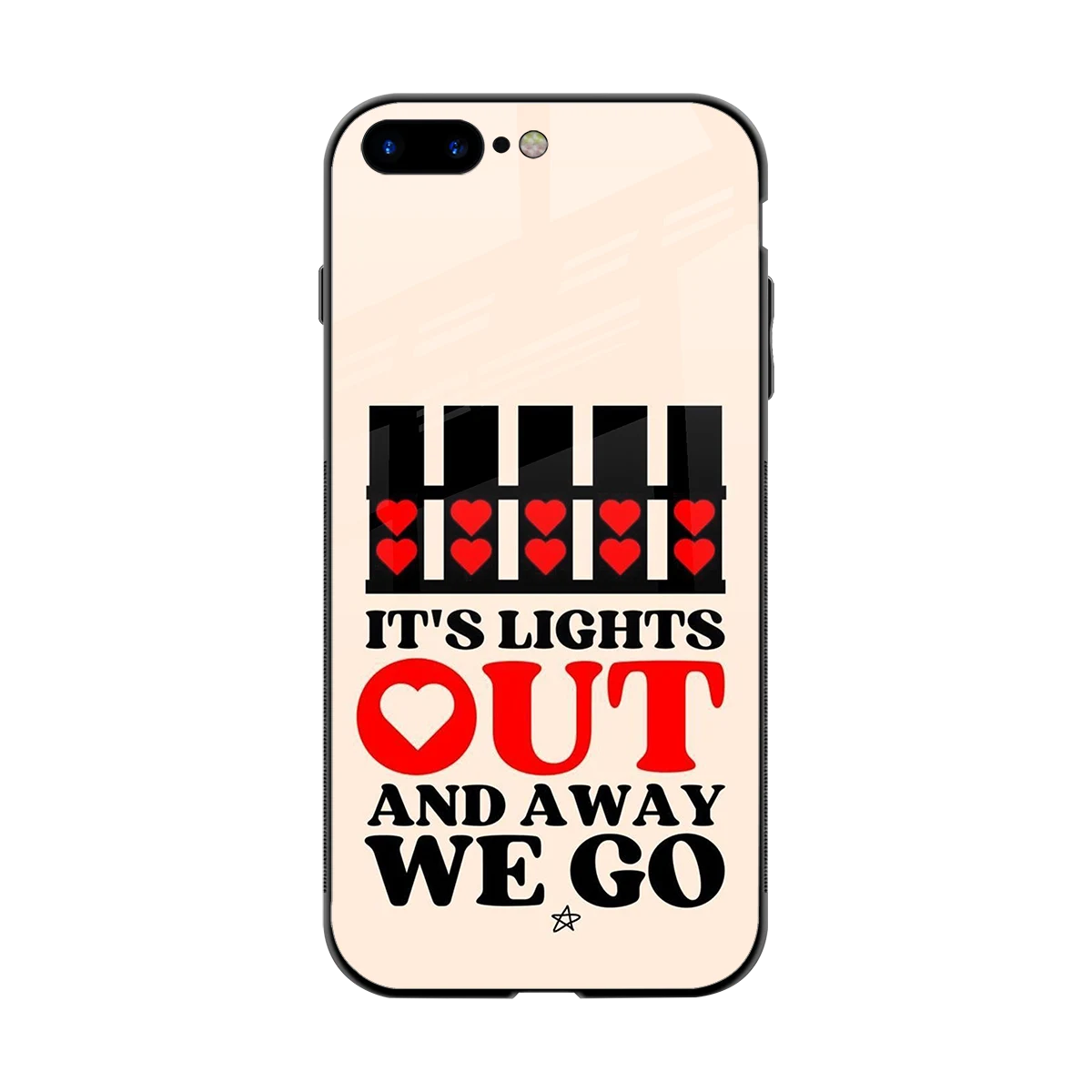 Racer Spirit back phone cover | glass case for iphone 8 plus