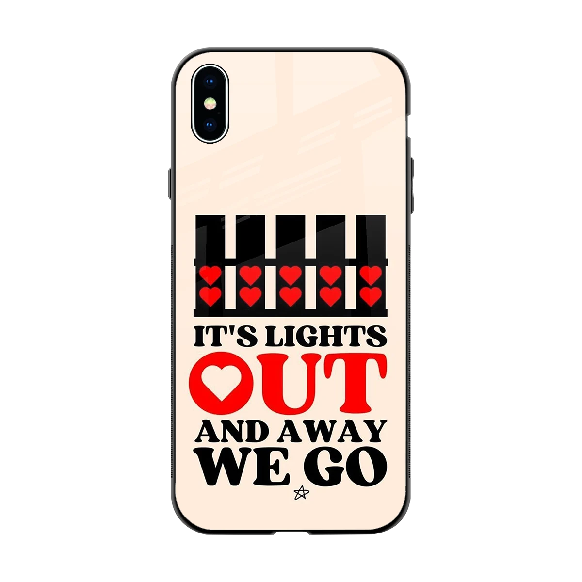 Racer Spirit back phone cover | glass case for iphone xs max