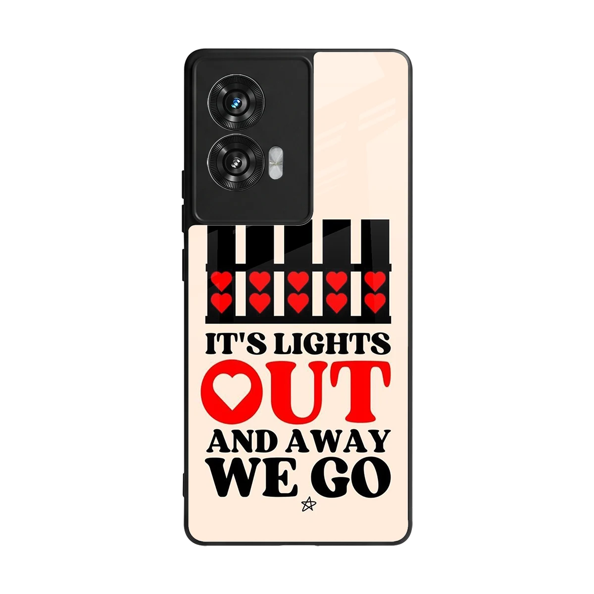Racer Spirit back phone cover | glass case for motorola edge 50 fusion