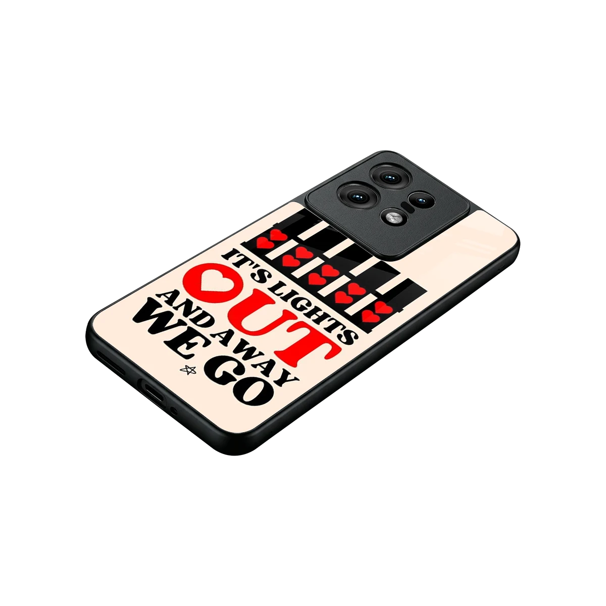 Racer Spirit stylish phone case for motorola edge 50 pro | glossy glass and slim fit