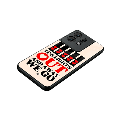 Racer Spirit stylish phone case for motorola edge 50 pro | glossy glass and slim fit