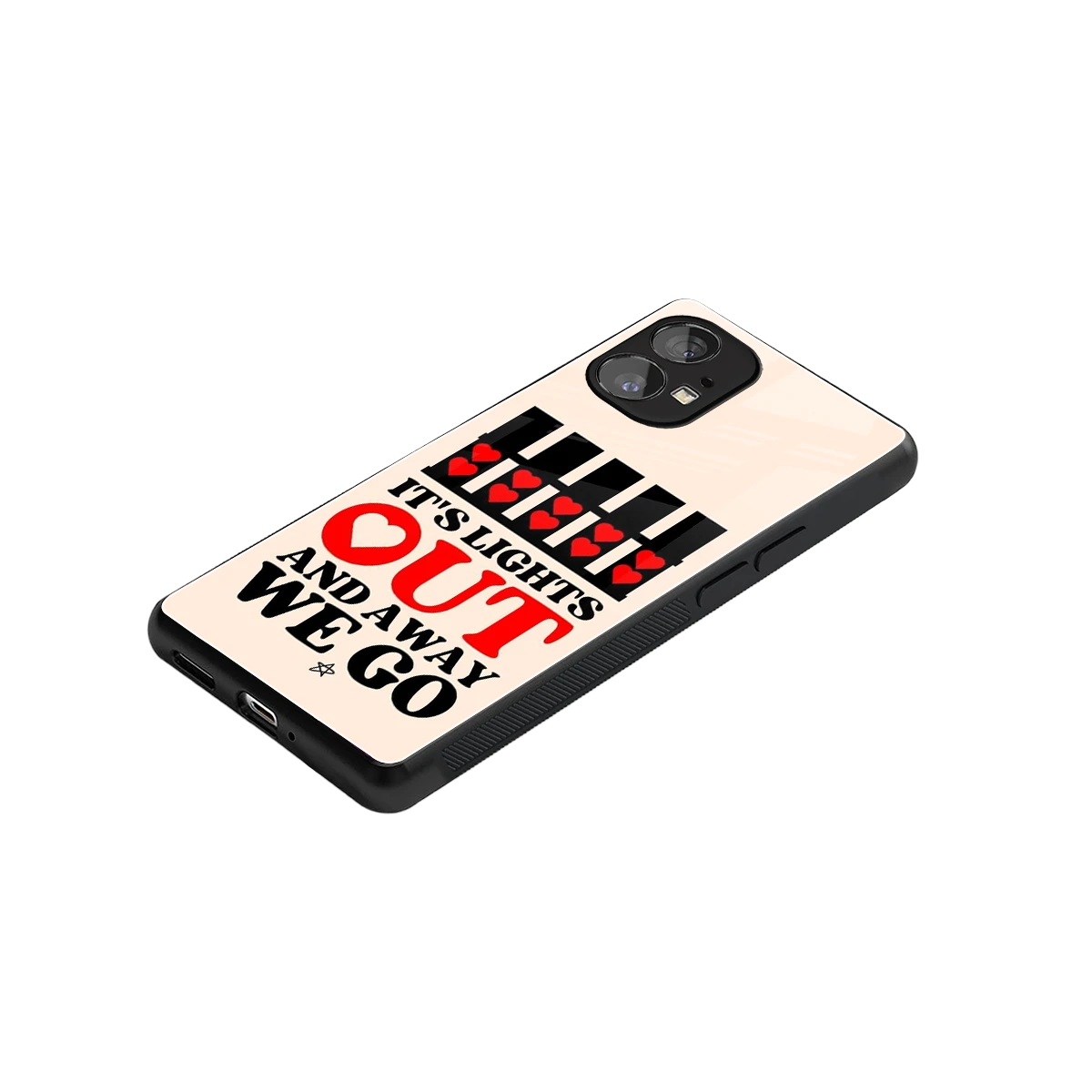 Racer Spirit stylish phone case for nothing phone 1 | glossy glass and slim fit