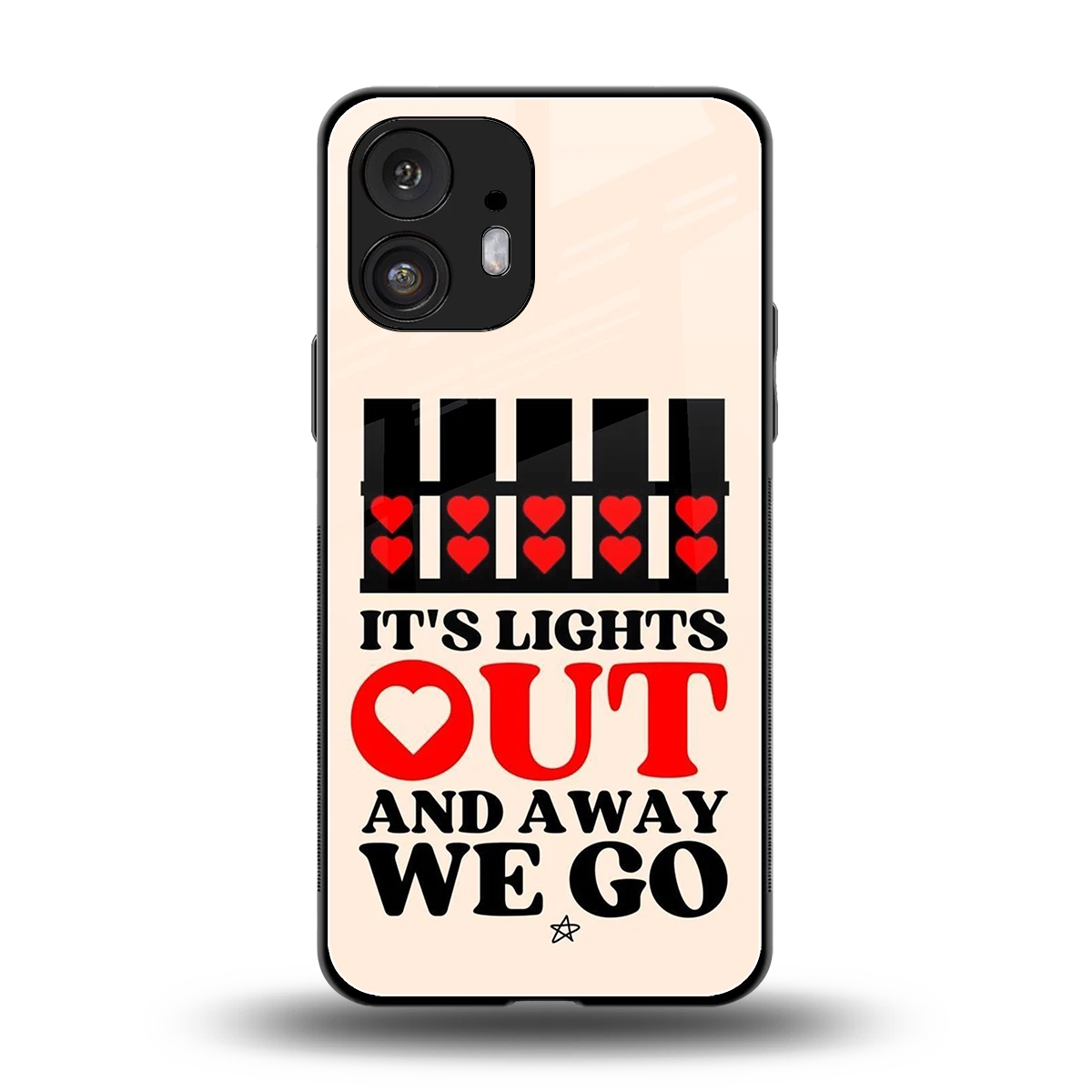 Racer Spirit back phone cover | glass case for nothing phone 2